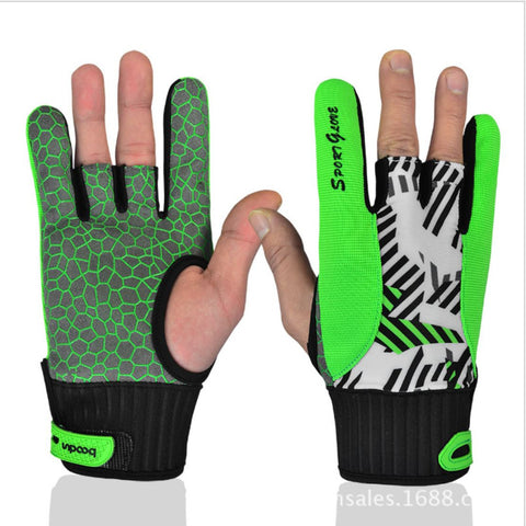 Professional Anti-Skid  Bowling Gloves