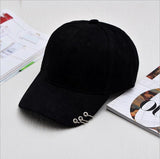 Unisex Ring Safety Pin Baseball Cap