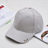 Unisex Ring Safety Pin Baseball Cap