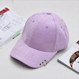 Unisex Ring Safety Pin Baseball Cap